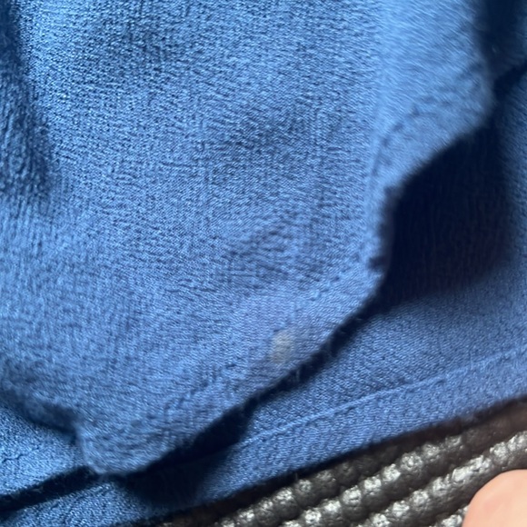 THML Women’s Blue Embroidered Blouse 
Size: Large - Picture 10 of 10